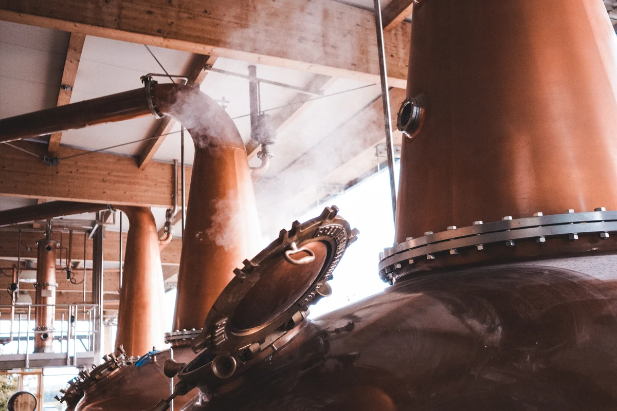 distillery pot stills